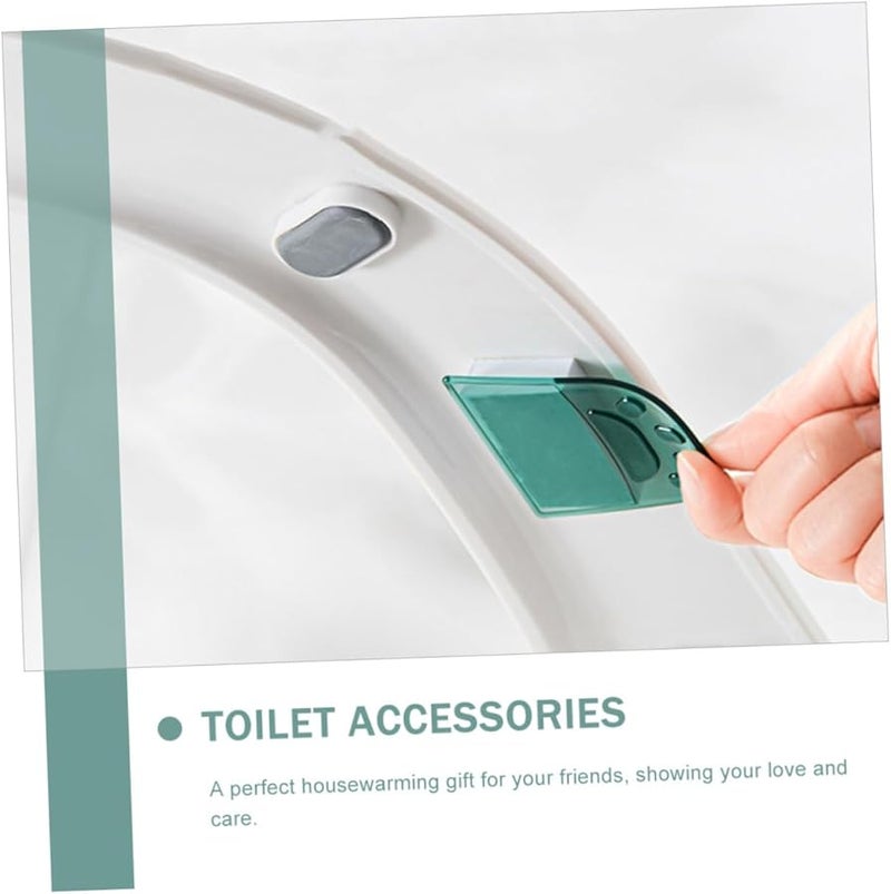Veemoon 6 Pack Toilet Seat Lift Handles Ergonomic Design for Seniors Durable Bathroom Accessory - Image 3